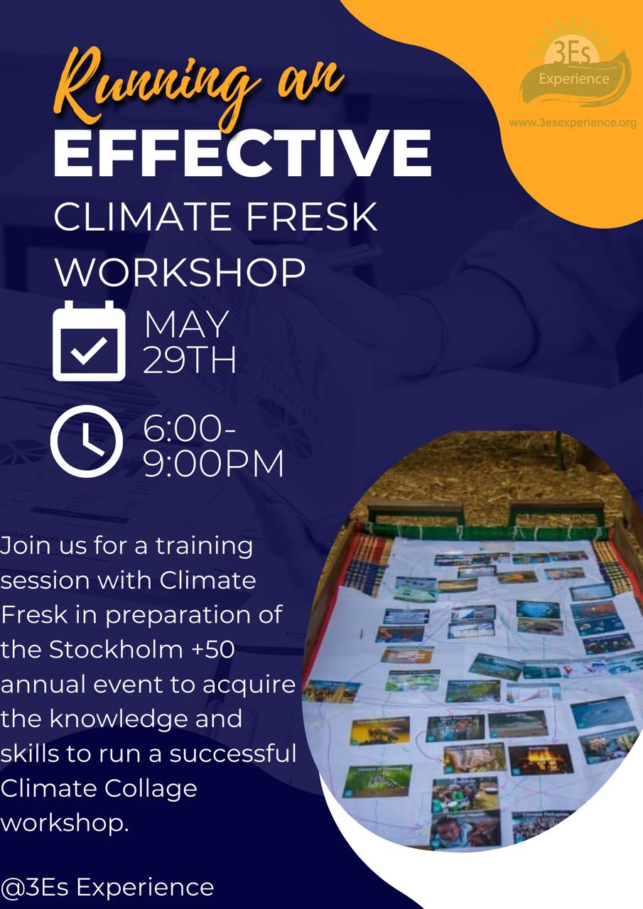Climate Collage workshop 29th May 2022
